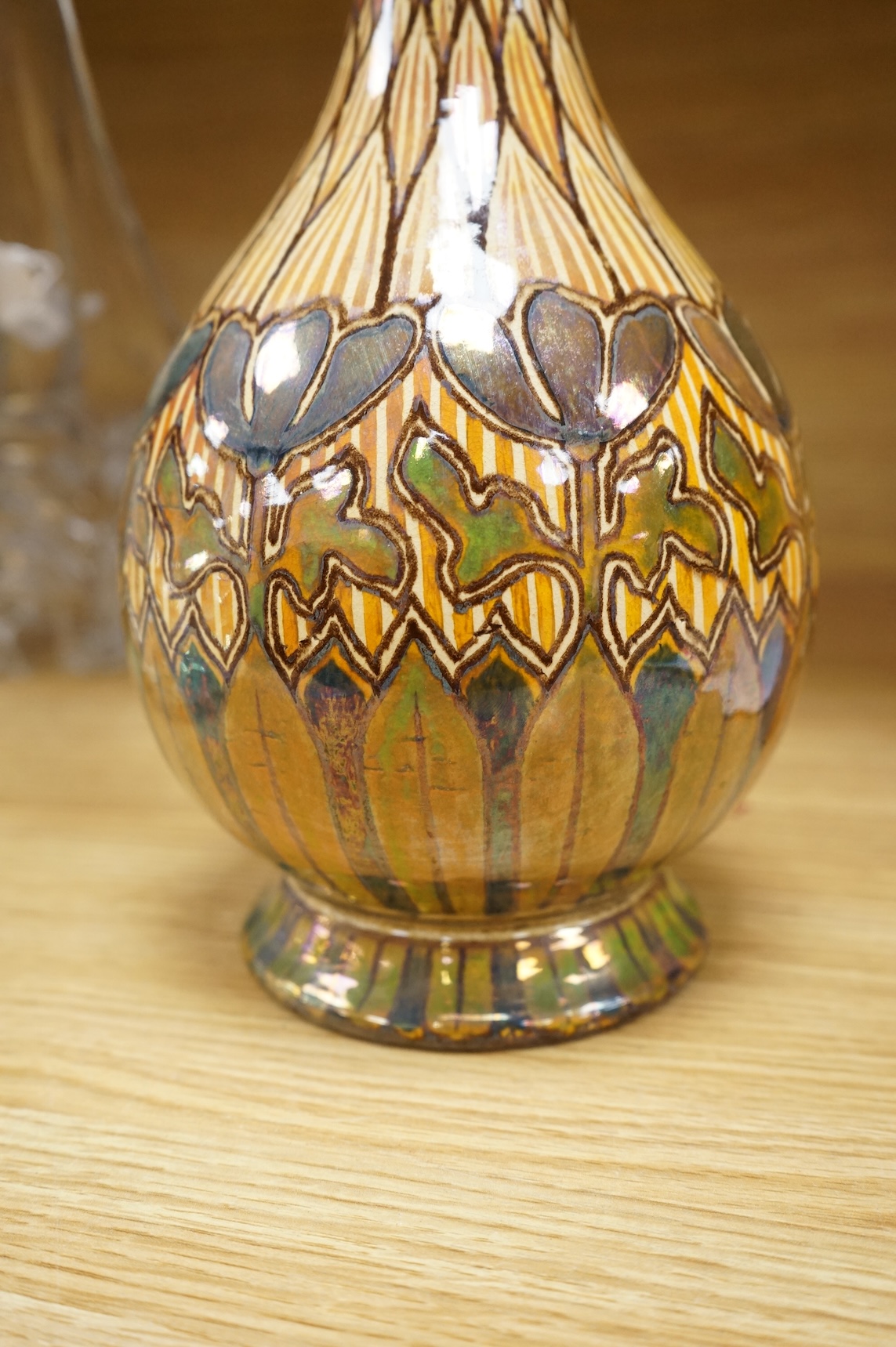 Maw & Co., Jackfield, Salop: A lustre ware art pottery vase